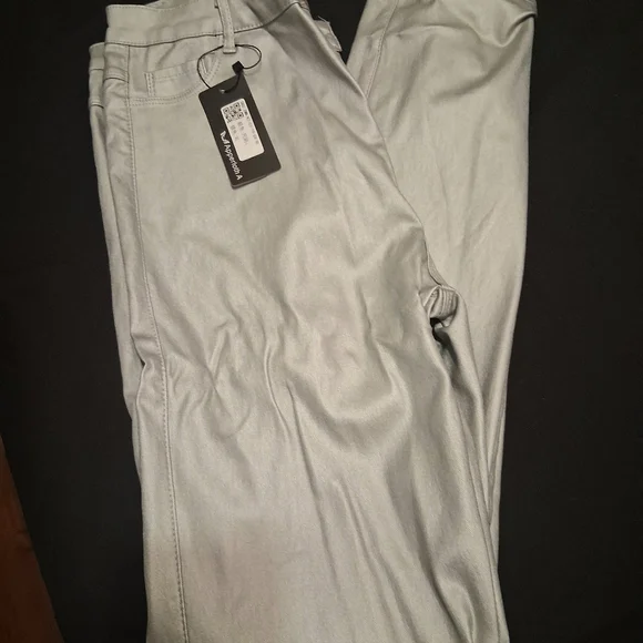 Women Gray Spandex Pants - Picture 6 of 6